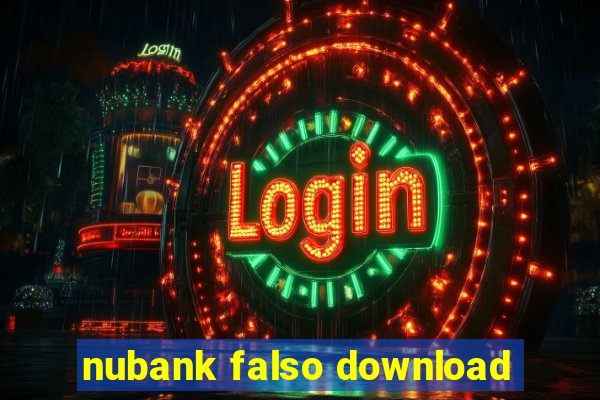 nubank falso download